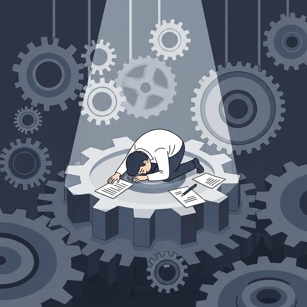 努力が報われない構造とは何か のイメージ