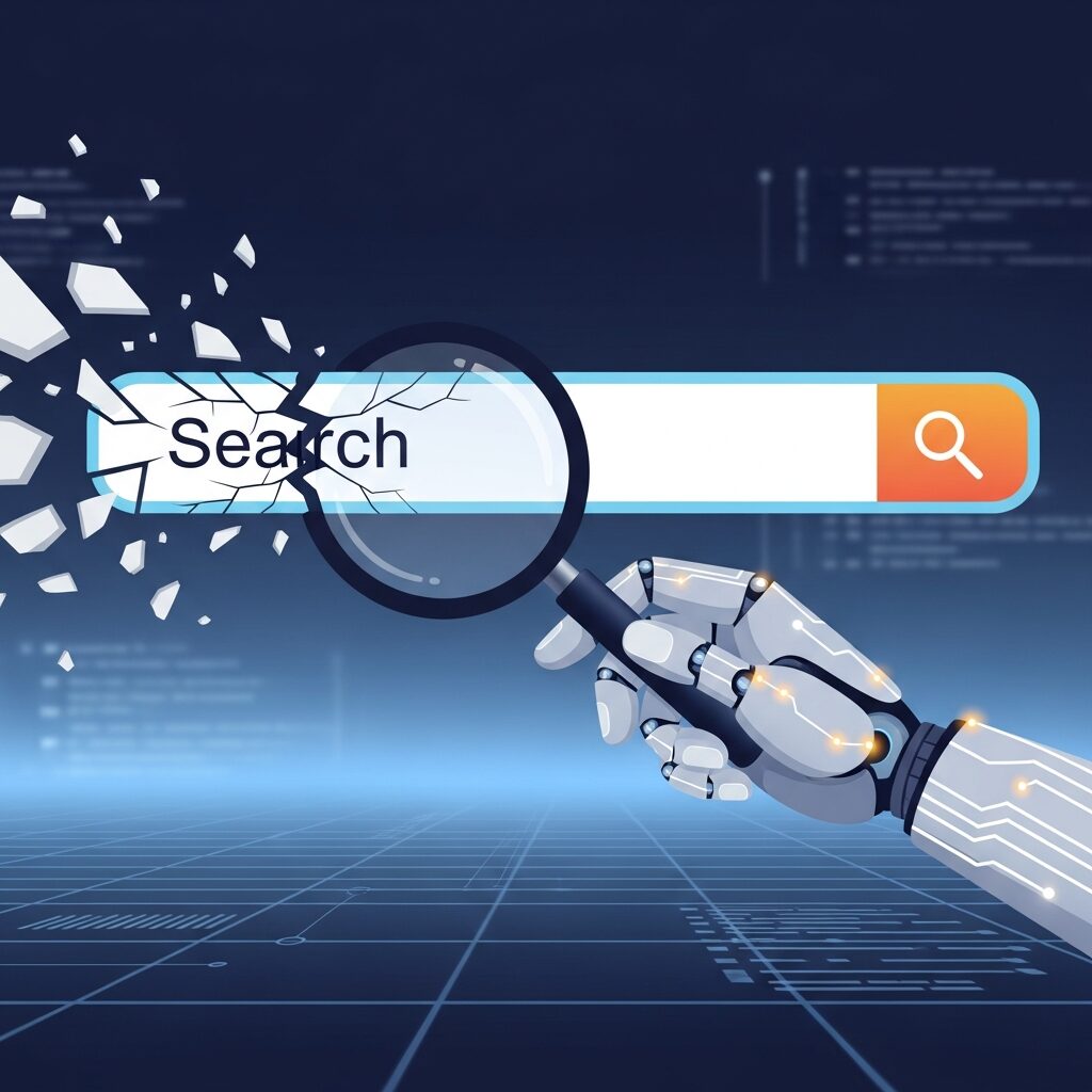 生成AIとゼロクリックが引き起こす検索流入の崩壊 のイメージ