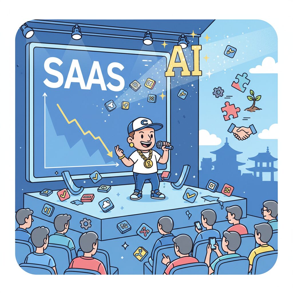 ラッパーSaaS失速から学ぶ教訓 のイメージ