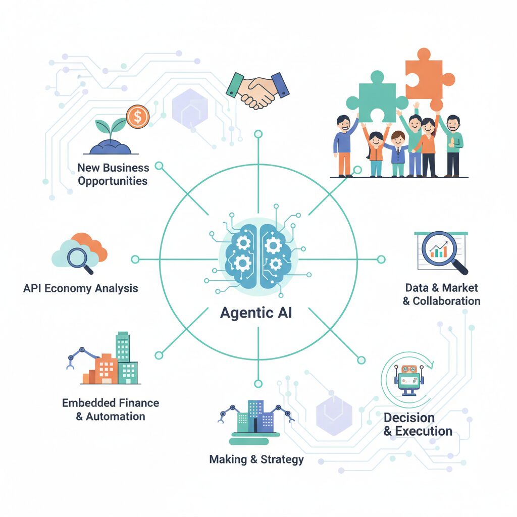Agentic AIの台頭がもたらす新しい事業機会 のイメージ
