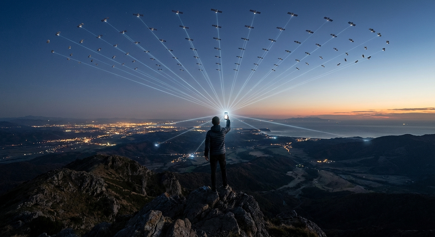 KDDIと進めるDirect to Cell構想と“圏外ゼロ”戦略 のイメージ