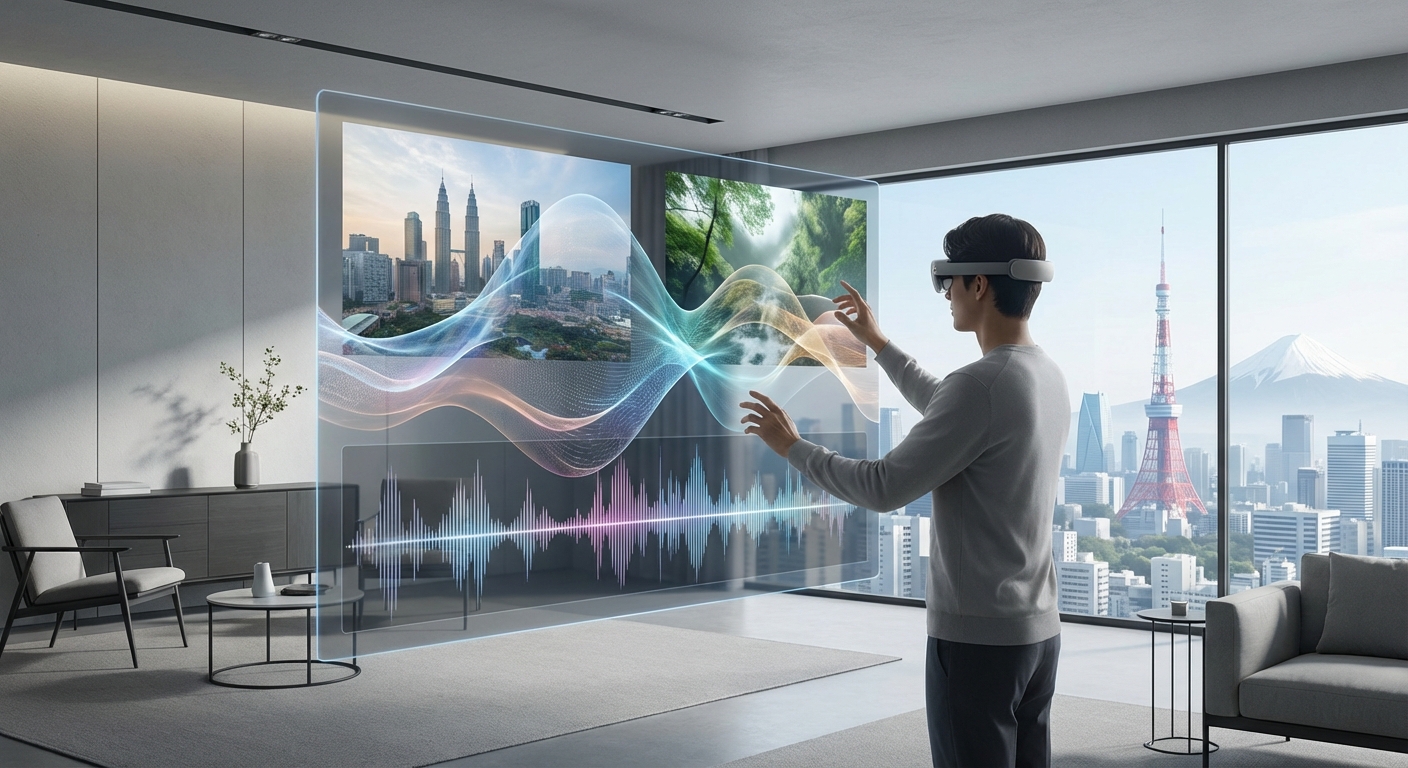 動画・音楽生成がもたらすマルチモーダル時代のUX革命 のイメージ